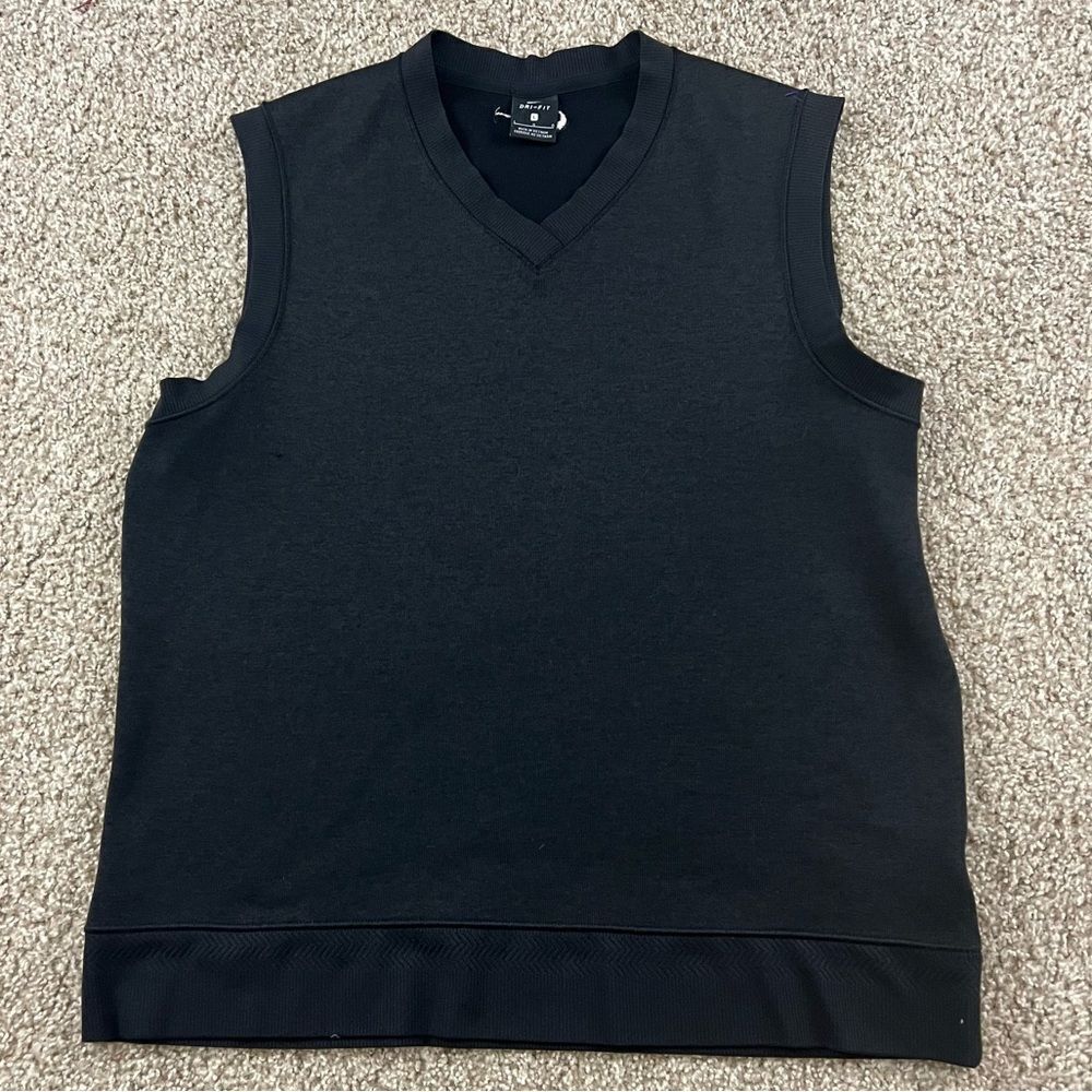 Nike golf dri-fit sweater vest men's L